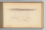 Sketchbook, Louis C. Tiffany (American, New York 1848–1933 New York), Graphite, pastel, watercolor, and crayon on paper, American