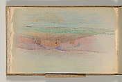 Sketchbook, Louis C. Tiffany (American, New York 1848–1933 New York), Graphite, pastel, watercolor, and crayon on paper, American