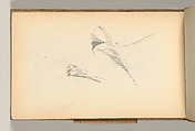 Sketchbook, Louis C. Tiffany (American, New York 1848–1933 New York), Graphite, pastel, watercolor, and crayon on paper, American