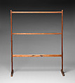 Towel or drying rack, United Society of Believers in Christ’s Second Appearing (“Shakers”) (American, active ca. 1750–present), White pine, American