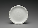 "Shelledge" lunch plate with fish and seaweed, R. Guy Cowan American, Porcelain, American