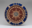 Bread Plate, Augustus Welby Northmore Pugin  British, Earthenware, British (American market)