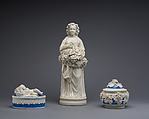 Box, Parian porcelain, American