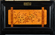 Secrétaire à abattant, Herter Brothers (German, active New York, 1864–1906), Ebonized cherry, maple, and brass, American