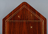 Table, A. and H. Lejambre (American, Philadelphia, Pennsylvania, active 1865–ca. 1907), Mahogany, brass, mother-of-pearl, American