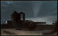 Searchlight on Harbor Entrance, Santiago de Cuba, Winslow Homer (American, Boston, Massachusetts 1836–1910 Prouts Neck, Maine), Oil on canvas, American