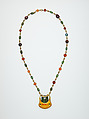 Necklace, Designed by Louis C. Tiffany (American, New York 1848–1933 New York), Alexandrite, semi-precious stones, gold, American