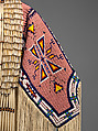 Woman’s Dress and Accessories, Jodi Archambault (American, Hunkpapa Lakota/Teton Sioux, born North Dakota, 1969), Tanned and commercial leather, glass and metal beads, cotton, silk, dentalium shell, metal cones, horsehair, plastic, brass bells, porcupine quills, coins, Hunkpapa Lakota (Teton Sioux)