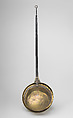 Warming Pan, Brass, iron