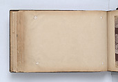 Scrapbook, John Singer Sargent (American, Florence 1856–1925 London), Album containing ephemera and drawings (pencil and gouache on paper), American