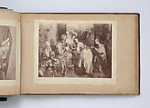 Scrapbook, John Singer Sargent (American, Florence 1856–1925 London), Album containing ephemera and drawings (pencil and gouache on paper), American