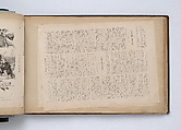 Scrapbook, John Singer Sargent (American, Florence 1856–1925 London), Album containing ephemera and drawings (pencil and gouache on paper), American