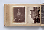 Scrapbook, John Singer Sargent (American, Florence 1856–1925 London), Album containing ephemera and drawings (pencil and gouache on paper), American