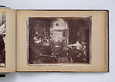 Scrapbook, John Singer Sargent (American, Florence 1856–1925 London), Album containing ephemera and drawings (pencil and gouache on paper), American