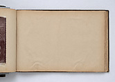 Scrapbook, John Singer Sargent (American, Florence 1856–1925 London), Album containing ephemera and drawings (pencil and gouache on paper), American