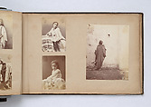 Scrapbook, John Singer Sargent (American, Florence 1856–1925 London), Album containing ephemera and drawings (pencil and gouache on paper), American