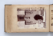 Scrapbook, John Singer Sargent (American, Florence 1856–1925 London), Album containing ephemera and drawings (pencil and gouache on paper), American
