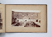 Scrapbook, John Singer Sargent (American, Florence 1856–1925 London), Album containing ephemera and drawings (pencil and gouache on paper), American