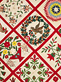 Baltimore Album Quilt Top, Various artists, Cotton, American
