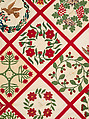 Baltimore Album Quilt Top, Various artists, Cotton, American