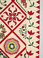 Baltimore Album Quilt Top, Various artists, Cotton, American