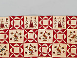 Pictorial Quilt, Euphemia Kichlein (American, Bucks County, Pennsylvania 1818–1885), Cotton, wool and silk, American
