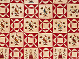 Pictorial Quilt, Euphemia Kichlein (American, Bucks County, Pennsylvania 1818–1885), Cotton, wool and silk, American