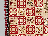 Pictorial Quilt, Euphemia Kichlein (American, Bucks County, Pennsylvania 1818–1885), Cotton, wool and silk, American