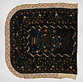 Embroidered blanket, Polly Delano (American, Rochester, Massachusetts 1795-1864 Plymouth, Massachusetts), Wool, American