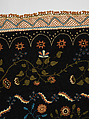 Embroidered blanket, Polly Delano (American, Rochester, Massachusetts 1795-1864 Plymouth, Massachusetts), Wool, American