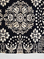 Coverlet, Unknown weaver, Wool and cotton, double cloth, American