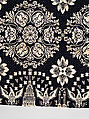 Coverlet, Unknown weaver, Wool and cotton, double cloth, American