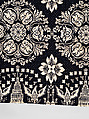 Coverlet, Unknown weaver, Wool and cotton, double cloth, American