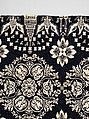 Coverlet, Unknown weaver, Wool and cotton, double cloth, American