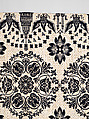 Coverlet, Unknown weaver, Wool and cotton, double cloth, American