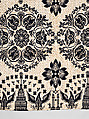 Coverlet, Unknown weaver, Wool and cotton, double cloth, American