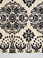Coverlet, Unknown weaver, Wool and cotton, double cloth, American