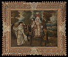 Our Lady of Mercy, called “The Pilgrim of Quito”, Unknown Cuzco artist, Peru, 18th Century, Oil and gold on canvas, Peru (Cuzco)