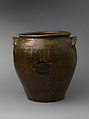 Dave (later recorded as David Drake) (American, ca. 1801–1870s), Alkaline-glazed stoneware, American
