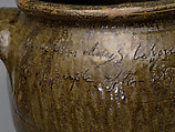 Dave (later recorded as David Drake) (American, ca. 1801–1870s), Alkaline-glazed stoneware, American