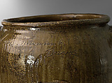 Dave (later recorded as David Drake) (American, ca. 1801–1870s), Alkaline-glazed stoneware, American