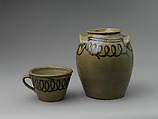 Unrecorded  Edgefield District potter (American), Alkaline-glazed stoneware with iron slip, American