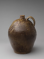 Unrecorded  Edgefield District potter (American), Alkaline-glazed stoneware with kaolin and iron slip, American