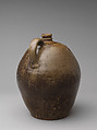 Unrecorded  Edgefield District potter (American), Alkaline-glazed stoneware with kaolin and iron slip, American