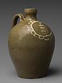 Unrecorded  Edgefield District potter (American), Alkaline-glazed stoneware with kaolin slip, American