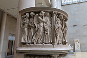 All Angels' Church Pulpit and Choir Rail, Karl Theodore Bitter (American (born Austria), Vienna 1867–1915 New York), Limestone, oak, and walnut, American