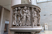 All Angels' Church Pulpit and Choir Rail, Karl Theodore Bitter (American (born Austria), Vienna 1867–1915 New York), Limestone, oak, and walnut, American