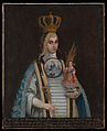 Portrait of Sor Juana de Nuestra Señora de Guadalupe, Domingo Ortiz  Mexican, Oil on canvas, New Spain (present-day Mexico)
