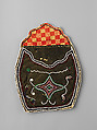 Pouch, English wool, cotton, silk, glass beads, Onondowahgah/Seneca, Native American
