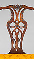 Armchair, Mahogany, red oak, sweet gum, ash; upholstery (modern), American